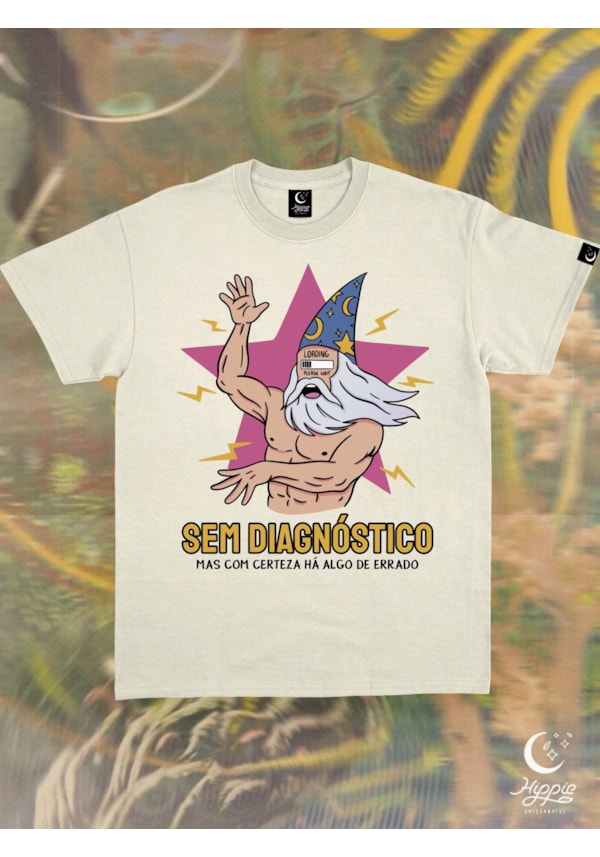 Camiseta Mago sem Diagnóstico - Off-White