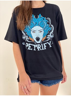 Camiseta Medusa - Preta