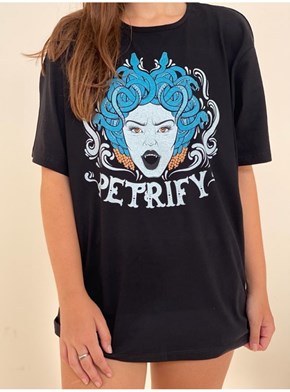 Camiseta Medusa - Preta
