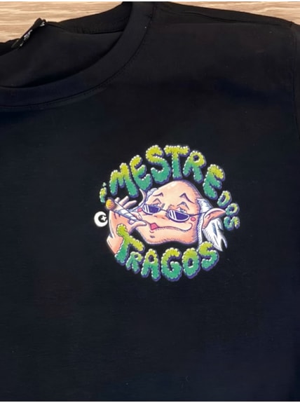 Camiseta Mestre dos Tragos - Preta
