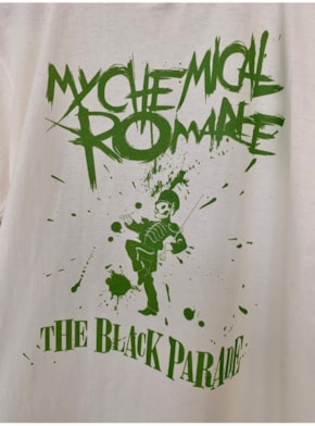 Camiseta My Chemical Romance - The Black Parade - Off-White