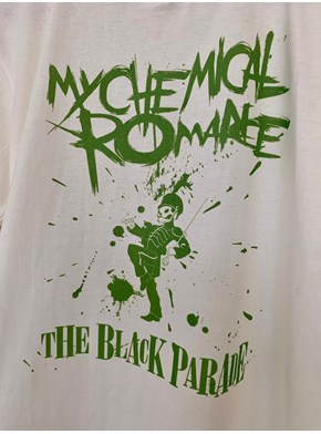 Camiseta My Chemical Romance - The Black Parade - Off-White