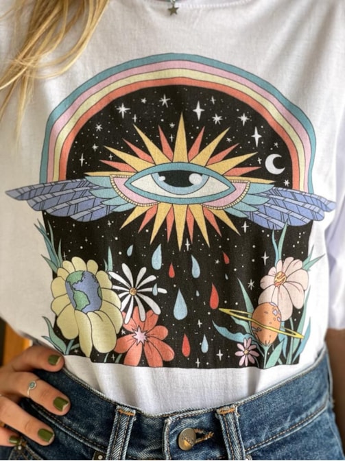 Camiseta Mystic Things - Branca