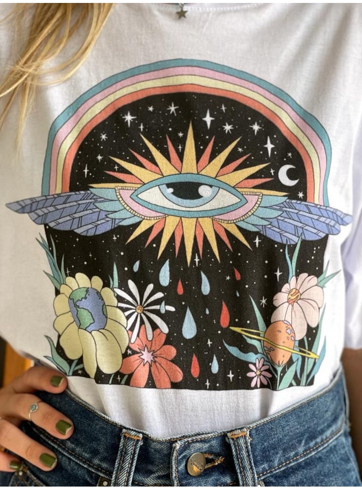 Camiseta Mystic Things - Branca — imagem 2