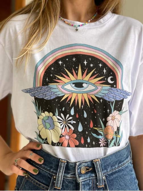 Camiseta Mystic Things - Branca