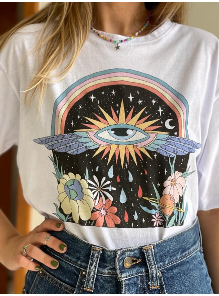 Camiseta Mystic Things - Branca — imagem 1
