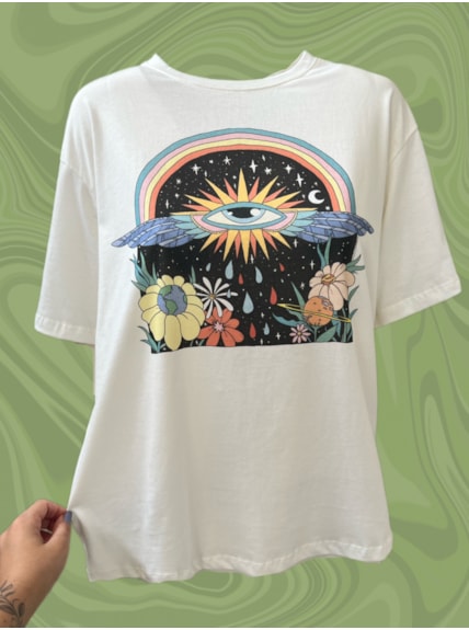 Camiseta Mystic Things - Off-White