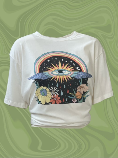 Camiseta Mystic Things - Off-White