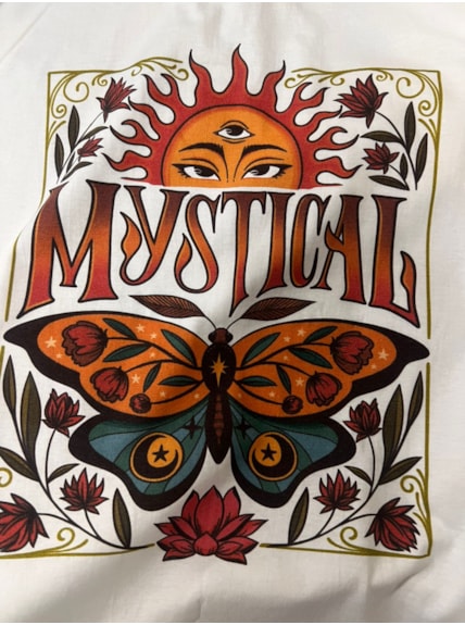 Camiseta Mystical Astral - Off-White