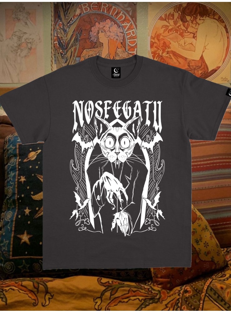 Camiseta Nosfegatu - Preta — imagem 1