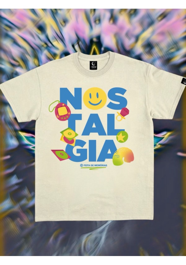 Camiseta Nostalgia - Off-White