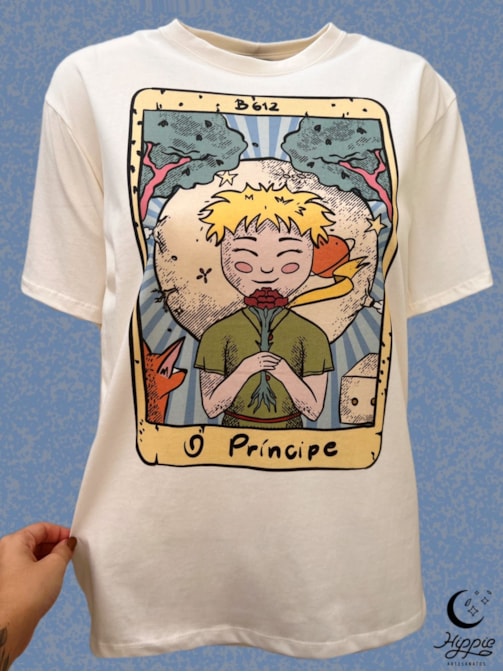 Camiseta O Príncipe - Off-White