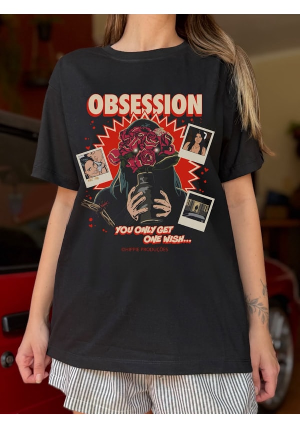 Camiseta Obsession - Preta