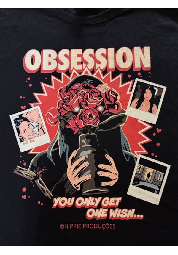 Camiseta Obsession - Preta