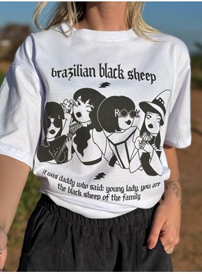 Camiseta Ovelha Negra - Branca