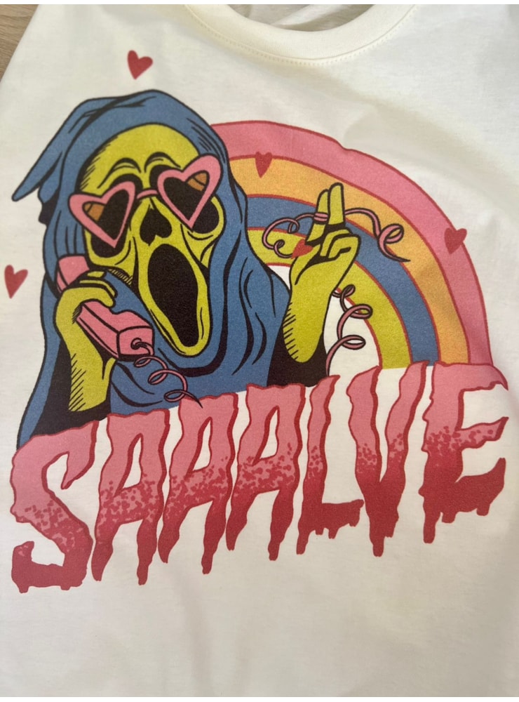 Camiseta Panic Salve - Off-White — imagem 2