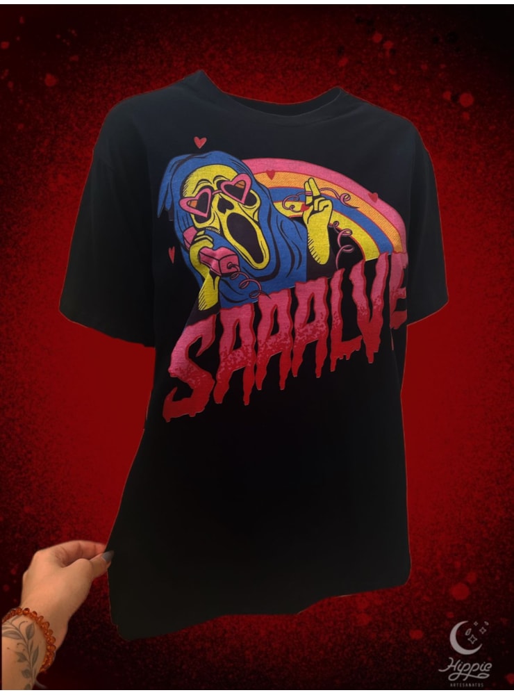 Camiseta Panic Salve - Preta — imagem 2
