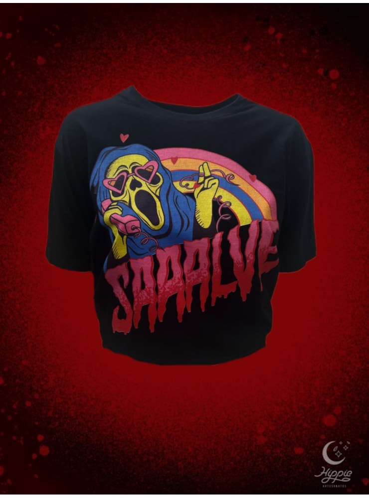 Camiseta Panic Salve - Preta — imagem 1