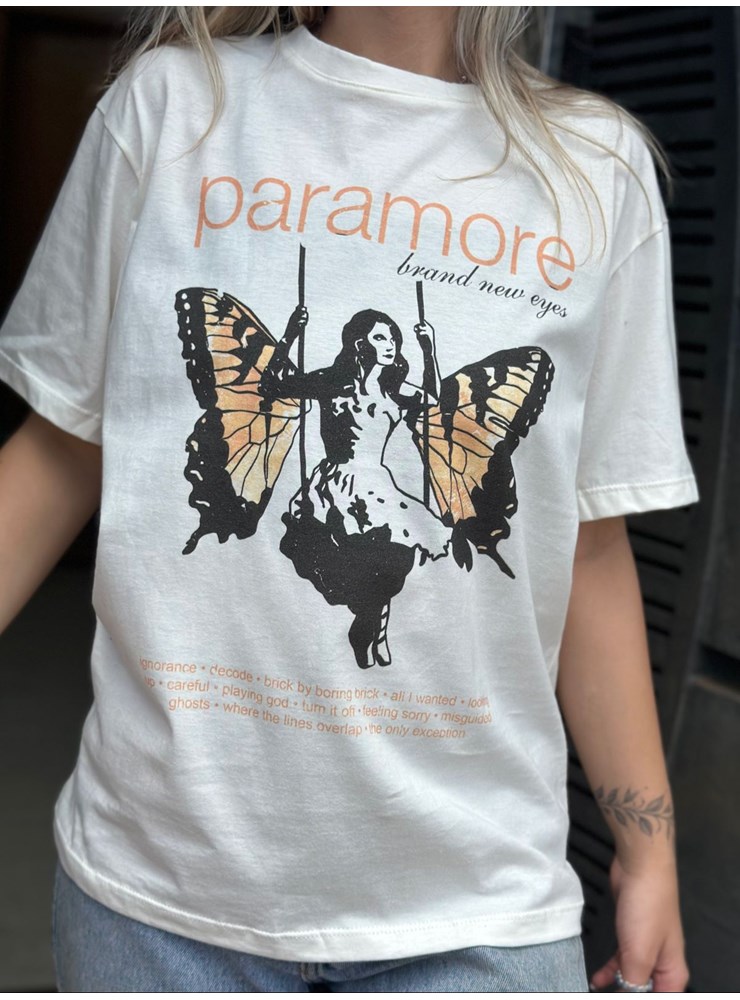 Camiseta Paramore New Eyes Cover