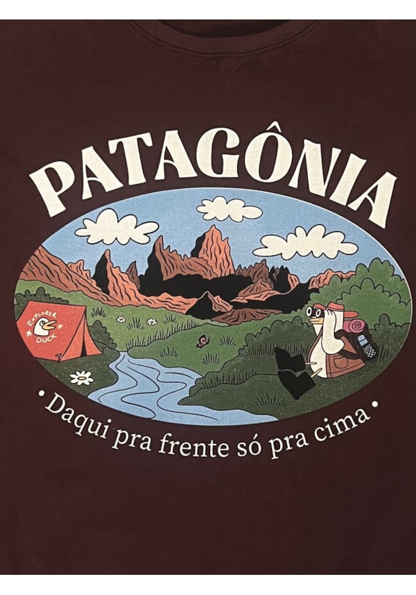 Camiseta Patagônia - Marrom