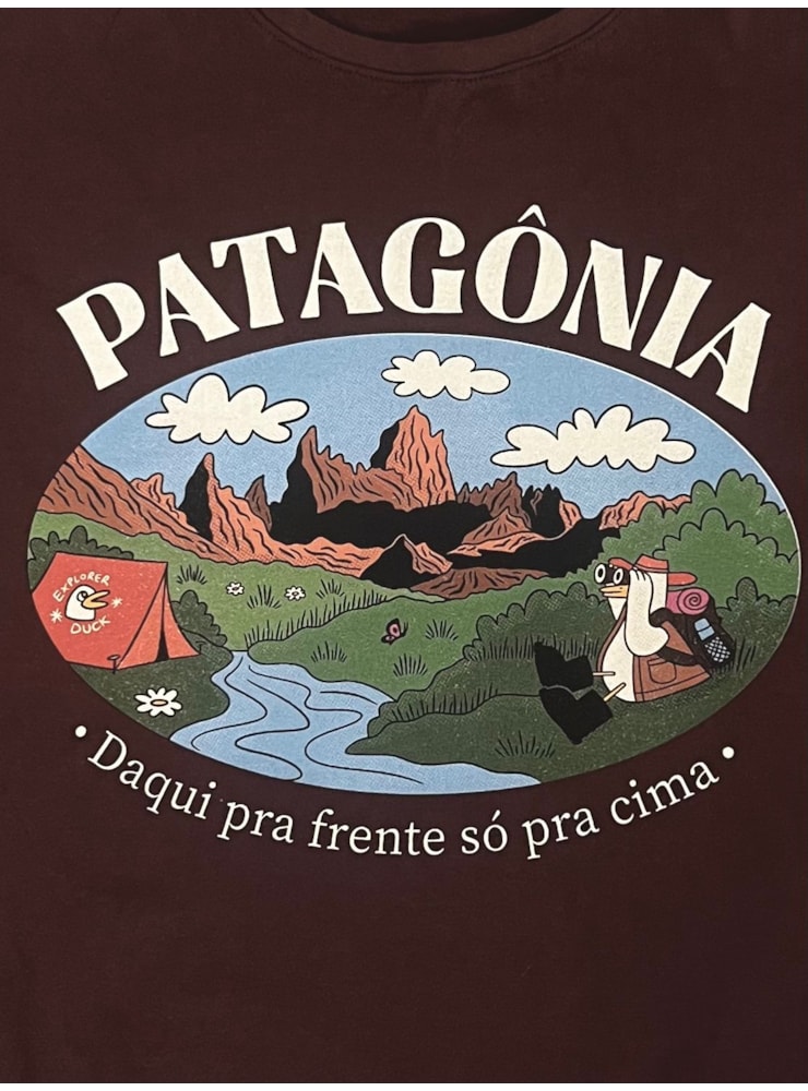 Camiseta Patagônia - Marrom — imagem 2