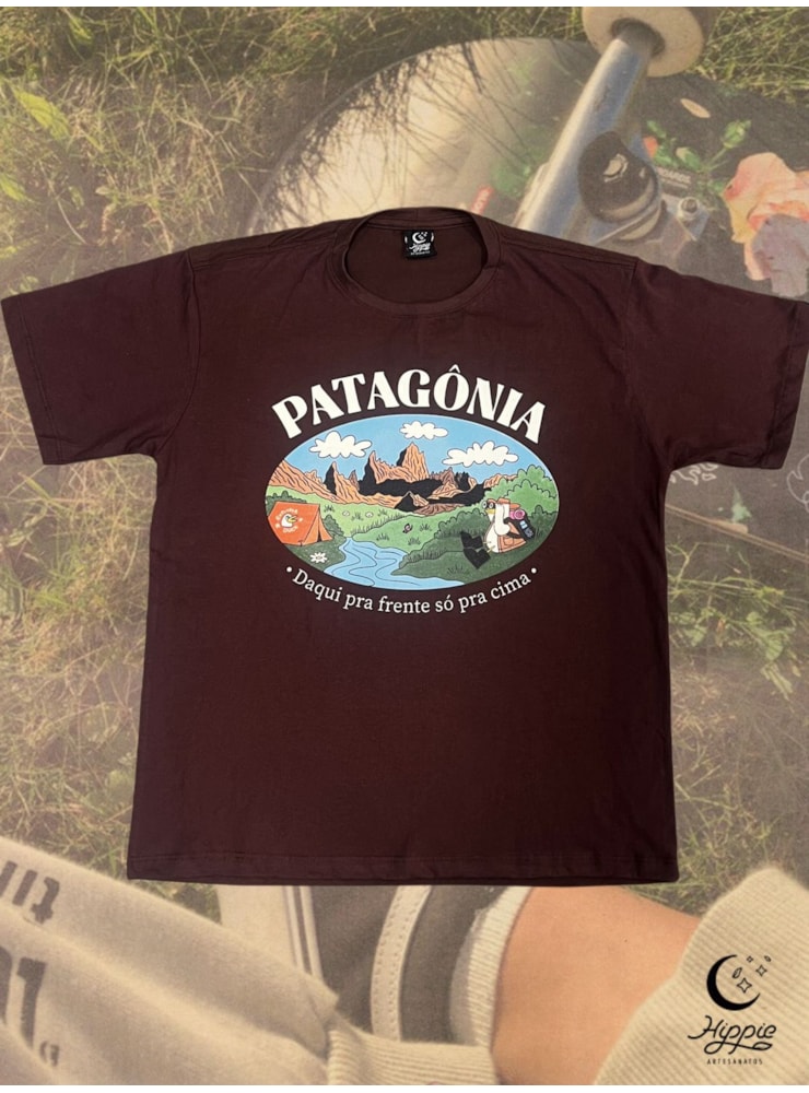 Camiseta Patagônia - Marrom — imagem 1