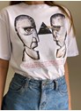 Camiseta Pink Floyd - Branca