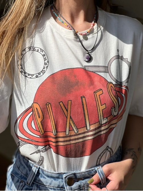 Camiseta Pixies - Off-White