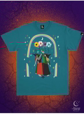 Camiseta Raiz Feminina Bruxas Fest - Azul