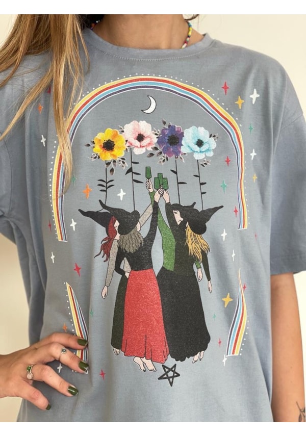 Camiseta Raiz Feminina - Cinza Claro