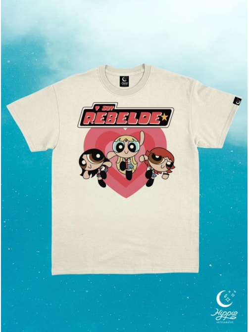 Camiseta RBD Super Poderosas - Off-White