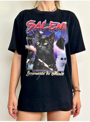 Camiseta Salem Governante - Preta