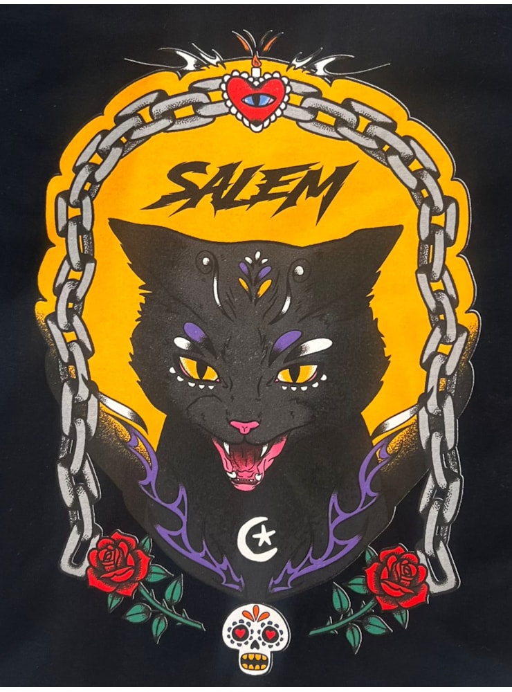 Camiseta Salem - Preta — imagem 2