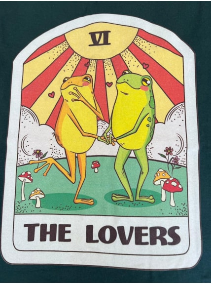 Camiseta Sapinho The Lovers - Verde