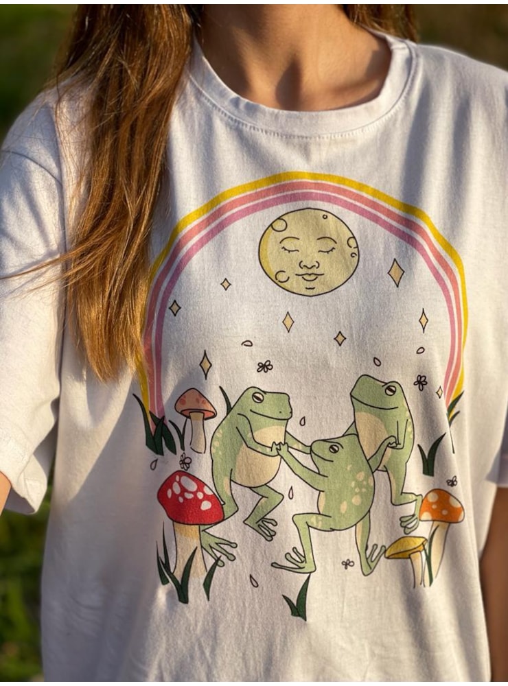 Camiseta Sapinhos Fest - Branca — imagem 1