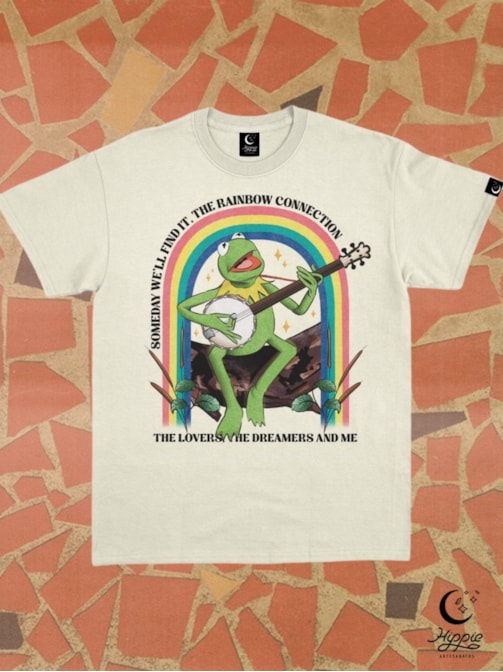 Camiseta Sapo Rainbow - Off-White