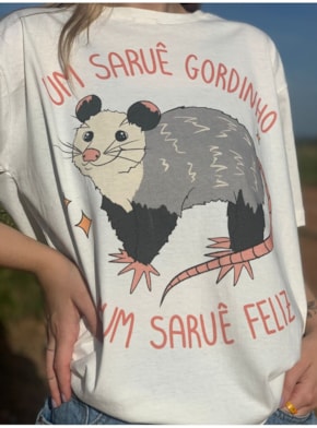 Camiseta Saruê - Off-White
