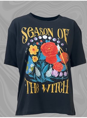 Camiseta Season Of The Witch - Preta