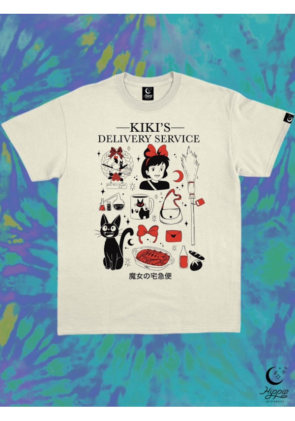 Camiseta Serviço de Entregas da Kiki - Off-White