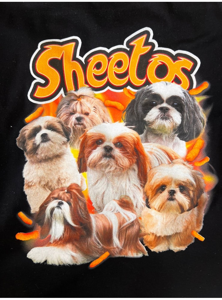 Camiseta Sheetos - Preta — imagem 2