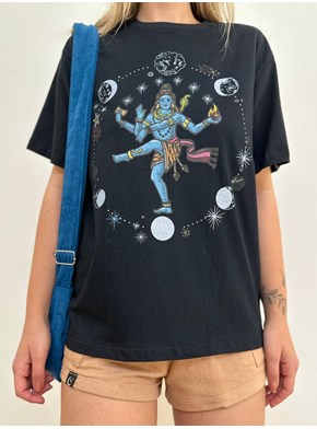 Camiseta Shiva - Preta