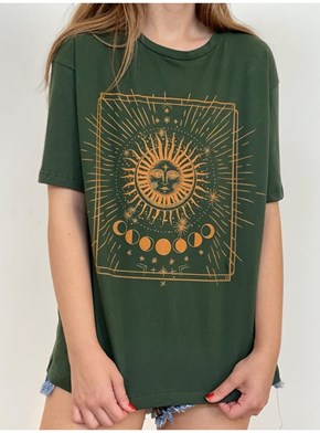 Camiseta Solar - Verde