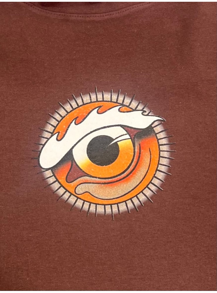 Camiseta Strength Tigre - Marrom - Frente e Verso — imagem 4