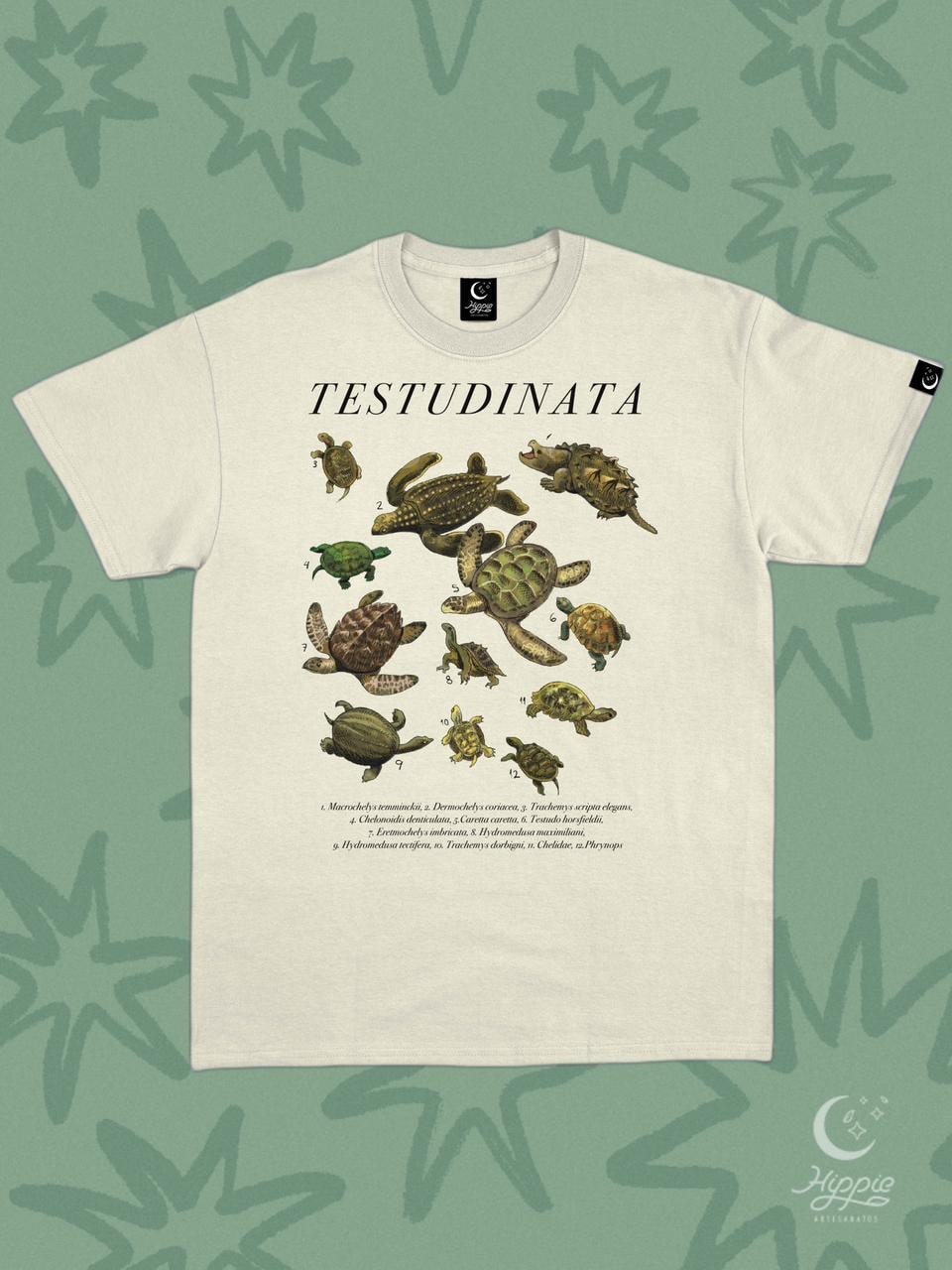 Camiseta Tartarugas - Off-White — imagem 1
