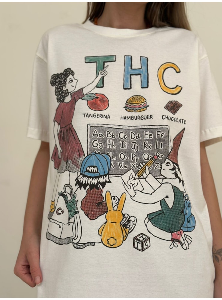 Camiseta THC - Off-White — imagem 2