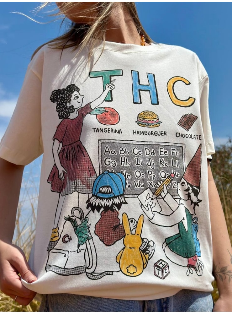 Camiseta THC - Off-White — imagem 1