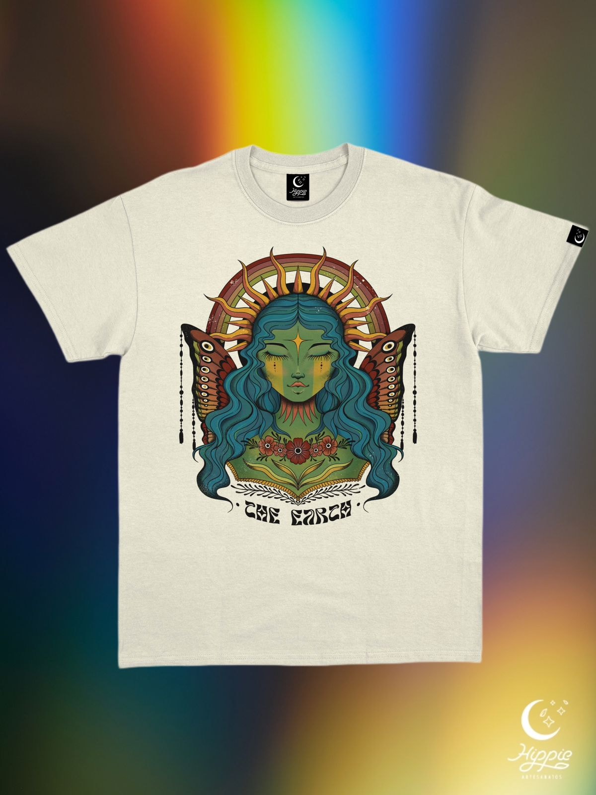 Camiseta The Earth - Off-White — imagem 1