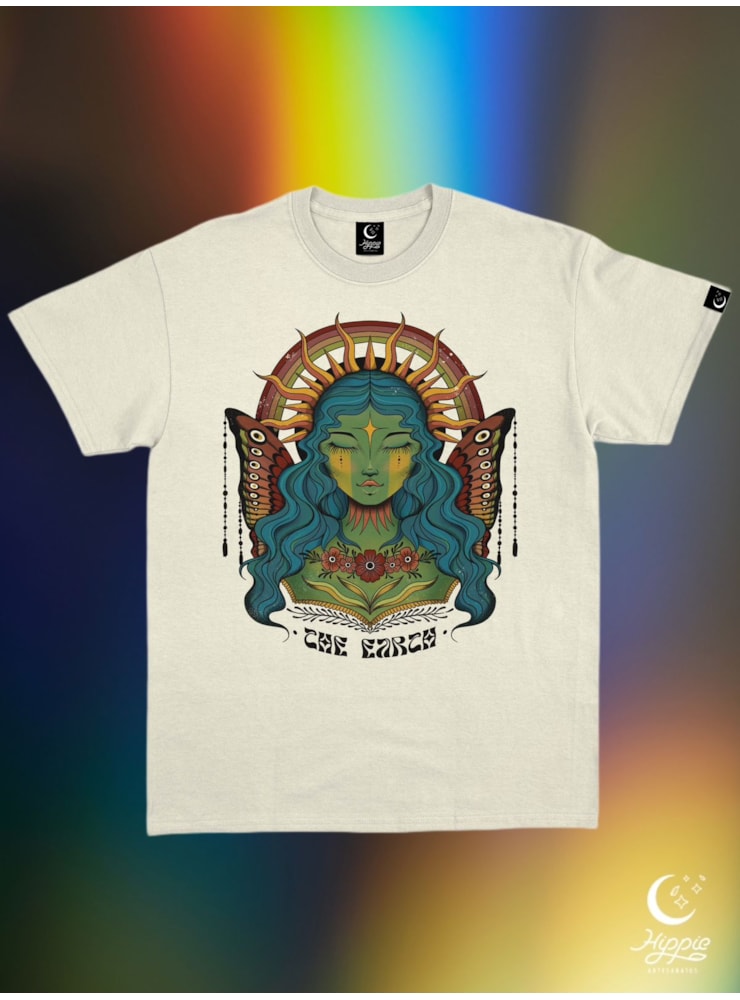 Camiseta The Earth - Off-White — imagem 1