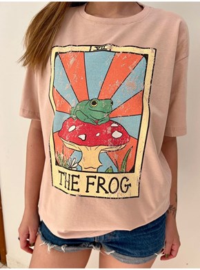 Camiseta The Frog - Cáqui