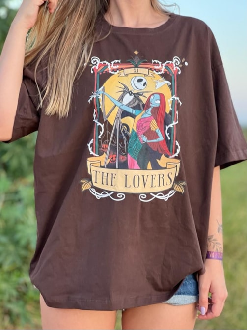 Camiseta The Lovers - Marrom